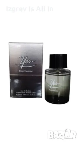 YES Pour Homme Eau De Parfum 100ML For Men. ? Потопете се в света на изисканата мъжественост: YES Po, снимка 1