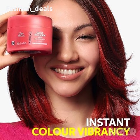 Нова Wella Professionals Маска за боядисана коса Фина и Нормална Подарък жени, снимка 7 - Аксесоари за коса - 42822113