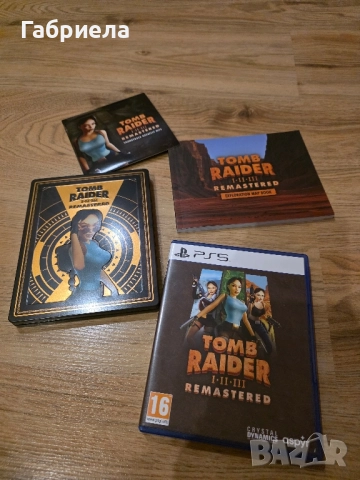 колекция tomb raider ps4, ps5, снимка 1
