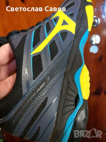 Mizuno Wave Hurricane 3. 43нм. 27,6см., снимка 4 - Маратонки - 54322368