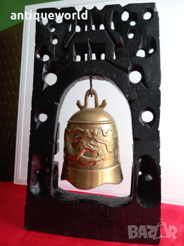 Стар БУДИСТКИ Гонг , Камбана , Дракони, снимка 6 - Антикварни и старинни предмети - 44775147