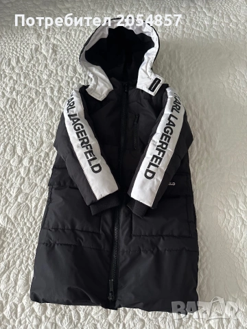 Яке Karl Lagerfeld, снимка 3 - Детски якета и елеци - 53892711