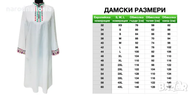 РИЗА С БРОДИРАНА ШЕВИЦА - Модел 37, снимка 2 - Други - 47685573