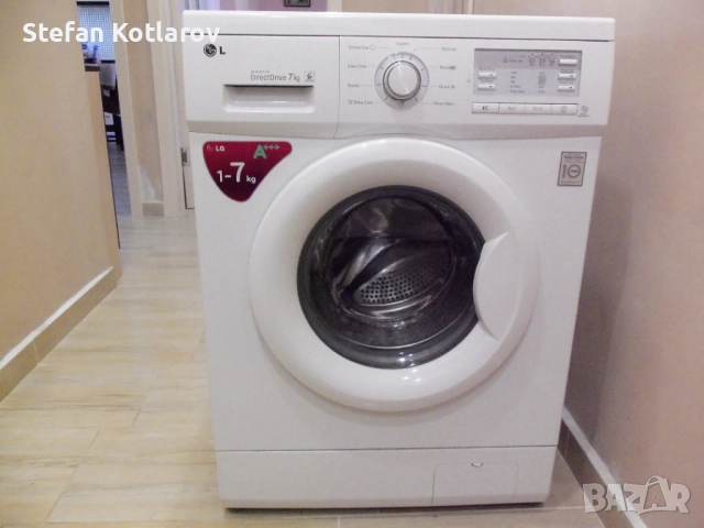 Пералня LG 7 кг direct drive A+++, снимка 2 - Перални - 52302431