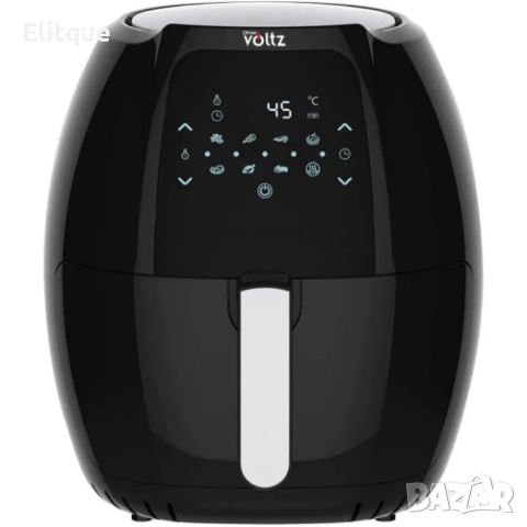 Промоция - Фритюрник AirFryer Voltz OV51980F 1800W, 7.7L, 2 ГОДИНИ ГАРАНЦИЯ, снимка 12 - Фритюрници - 52897873