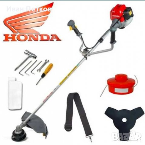 Четиритактов бензинов тример на Honda / Моторна косачка за трева и храсти