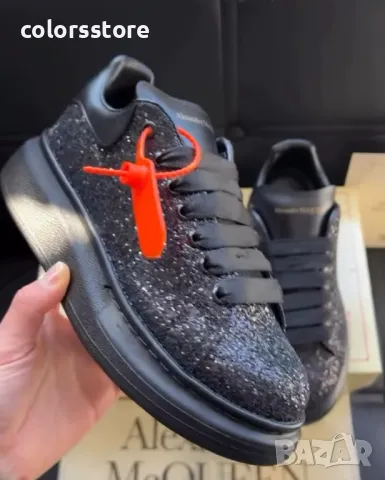 Дамски черни кецове  Alexander McQueen/BR10m