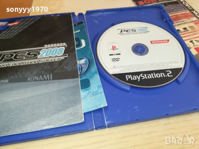SONY PS2 GAME-PES 2008 0806251739, снимка 3 - Игри за PlayStation - 50593576