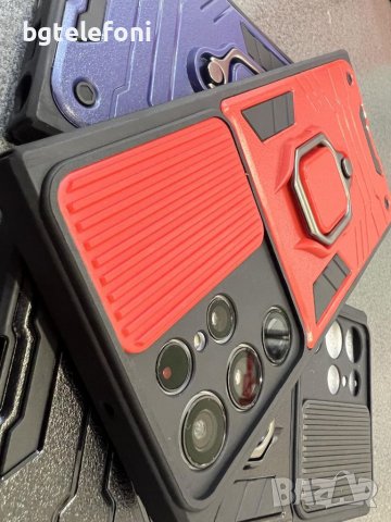 Samsung Galaxy S22,S22+,S22 Ultra,A33,A53,A13,S21FE,A52,A12 ring armor, снимка 16 - Калъфи, кейсове - 37181194