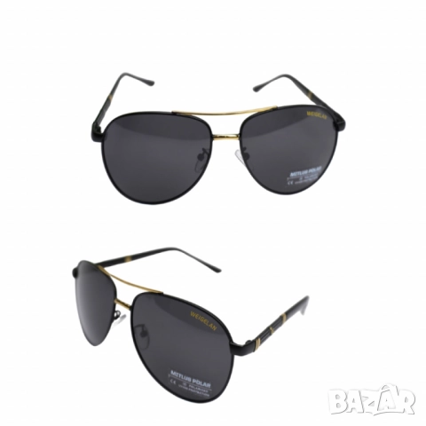 Авиаторски слънчеви очила MITLUS POLAR – стил, елегантност и защита в едно, снимка 3 - Слънчеви и диоптрични очила - 52137923