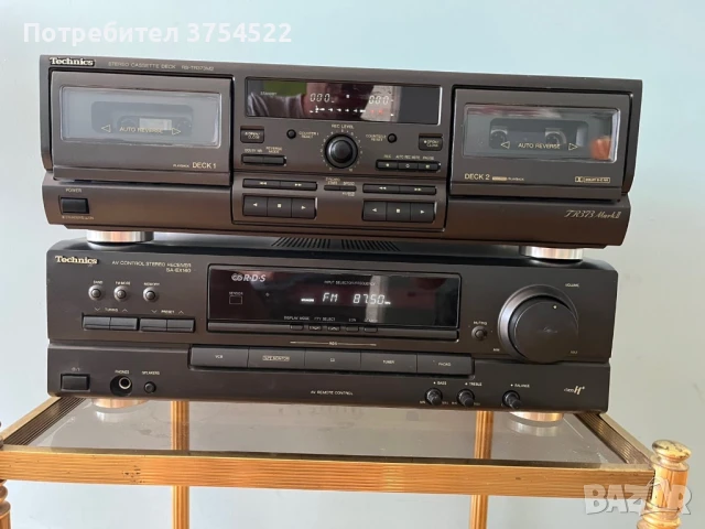 Technics RS-TR373 MkII technics sa ex140 дек двукасетачен и ресивер, снимка 3 - Ресийвъри, усилватели, смесителни пултове - 51379278