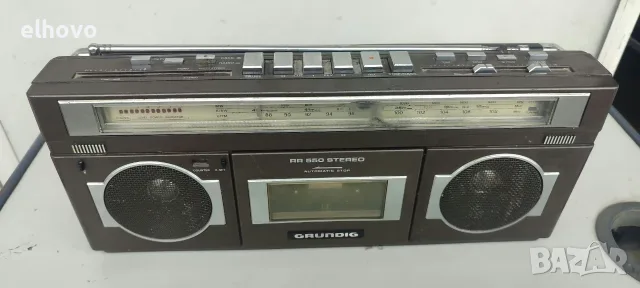 Радиокасетофон Grundig RR 550, снимка 7 - Радиокасетофони, транзистори - 56471925