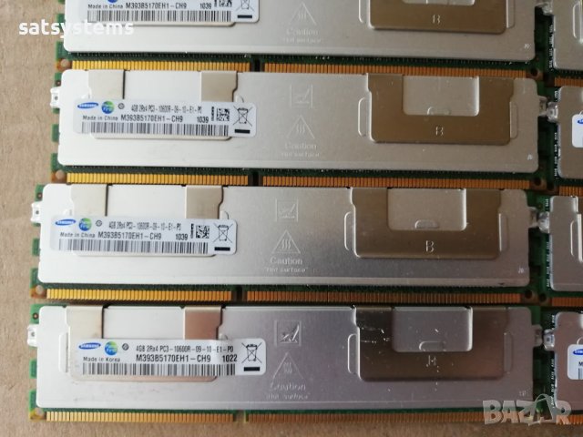 РАМ Памет M393B5170EH1-CH9,Samsung Kit 8x4GB PC3-10600R (DDR3-1333) Registered ECC