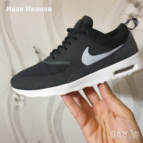 оригинални маратонки  NIKE AIR MAX THEA "BLACK ANTHRACITE"  номер 38-38,5, снимка 12 - Маратонки - 37960125