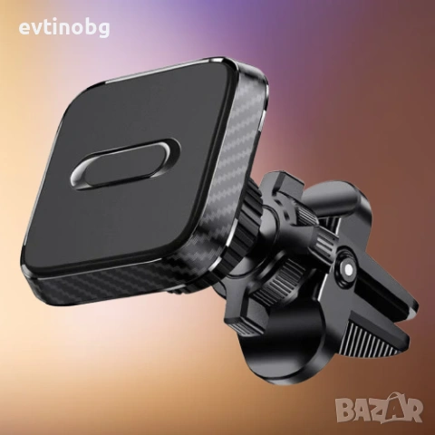 Мощна Магнитна Стойка за Кола с 4 Магнита – БЕЗ ПАДАНЕ на телефона, снимка 4 - Аксесоари и консумативи - 53908228