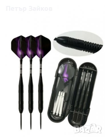 Комплект дартс със стоманен връх GOODARTS 23g, снимка 2 - Други спортове - 40241842