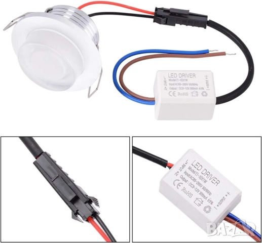 Мини LED луни ELITELIFE FC1830-2, снимка 2 - Лед осветление - 52116789