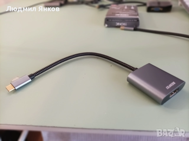 BENFEI USB-C към HDMI адаптер , снимка 2 - Лаптоп аксесоари - 52754652