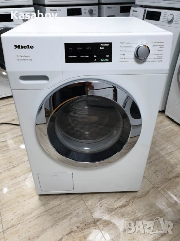 9кг - 1600rpm - Miele W1 Excellence Пералня Миеле 12м Гаранция, снимка 13 - Перални - 53364010