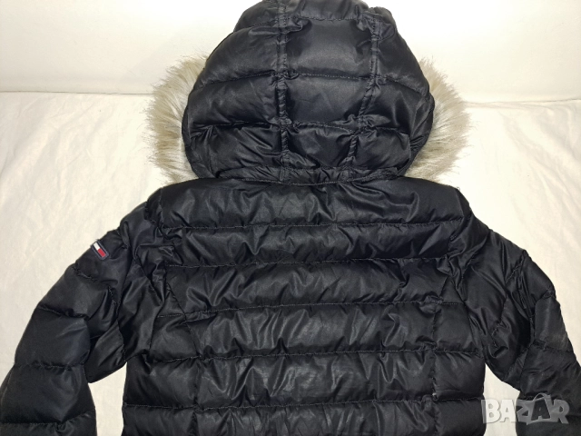 Tommy Hilfiger Womens Hooded Down Jacket  (L) дамско пухено яке (пухенка) , снимка 4 - Якета - 52070074