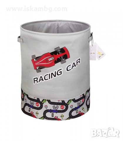 СГЪВАЕМ ТЕКСТИЛЕН КОШ ЗА ДРЕХИ И ИГРАЧКИ RACING - КОД 3233, снимка 7 - Други - 33873151