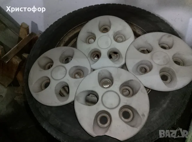 4бр. зимни гуми lassa с железни джанти 195/70R15 C, снимка 7 - Гуми и джанти - 56202645