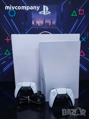 Конзола Sony Playstation 5 Disc+2 джойстика