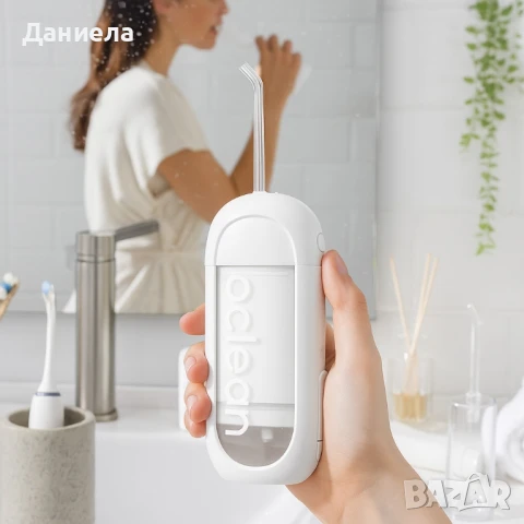 Зъбен душ Oclean W10 Lite, 2бр накрайника, 3 режима, 150мл, снимка 8 - Други - 51340728
