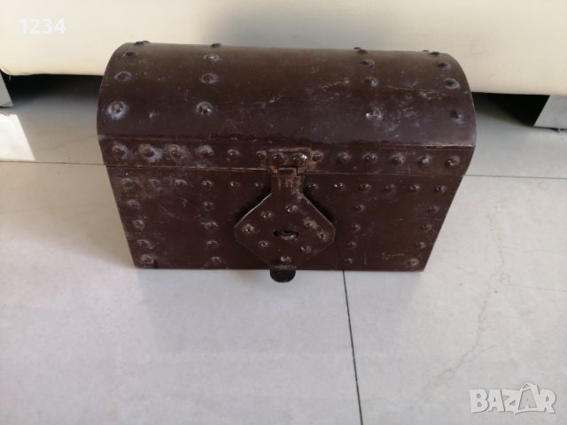 Кутия от ковано желязо 20 х 10 h 13 см. , снимка 4 - Други стоки за дома - 38530767