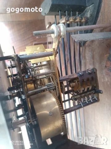 Стар рядък френски часовник, маховик, на повече от 100 години , снимка 11 - Антикварни и старинни предмети - 49582389