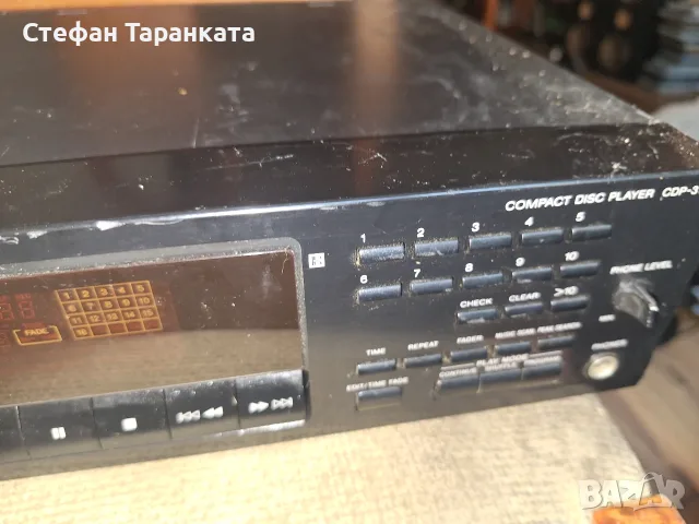 CD pleyar SONY CDP 315, снимка 3 - Плейъри, домашно кино, прожектори - 56059378