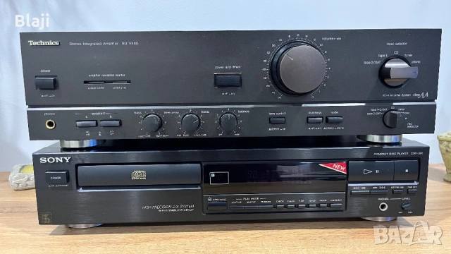 Комплет колони усилвател и сд, снимка 2 - Ресийвъри, усилватели, смесителни пултове - 53950371