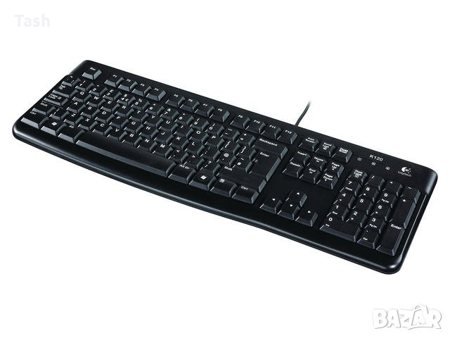 Клавиатура Logitech K120, снимка 2 - Клавиатури и мишки - 29315418