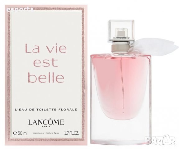 Lancome La Vie Est Belle Florale EDT 50ml дамски парфюм тоалетна вода, снимка 3 - Дамски парфюми - 29615513