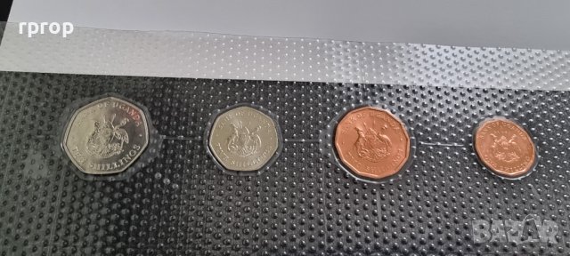 Уганда. Лот. 1, 2 ,5 и 10  шилинга. UNC. Чисто нови .4 бройки., снимка 9 - Нумизматика и бонистика - 44363182