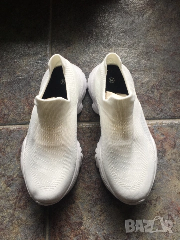Нови бели дамски маратонки 36, снимка 2 - Маратонки - 53248321