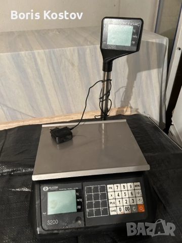 Везна Търговска Еликом S200 L - Ценоизчисляващата