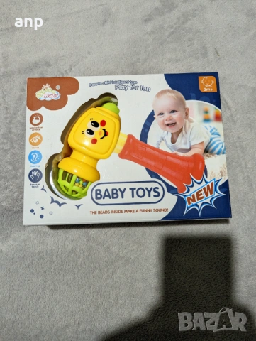 Бебешка дрънкалка Raya Toys Чук