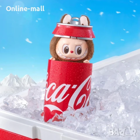 POP MART The Monsters Labubu Coca-Cola Лабубу ключодържател Кока Кола, снимка 6 - Други - 50470446