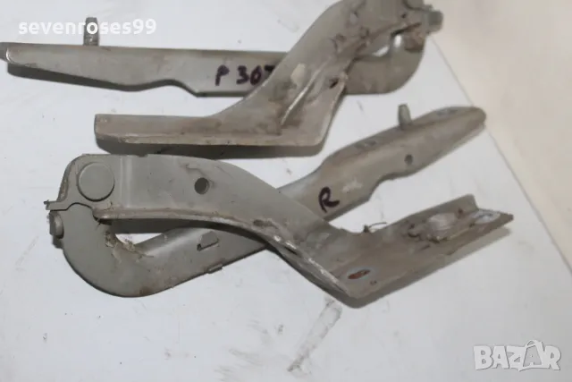 Панта преден капак лява дясна Пежо 307 св комби 2002 1.6i Peugeot 307SW, снимка 3 - Части - 48246285