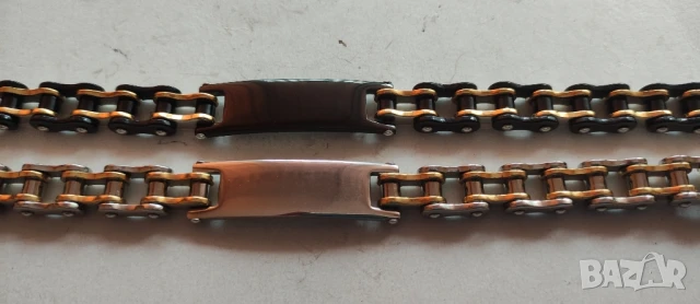 Мъжки гривни от неръждаема стомана, снимка 7 - Гривни - 50657658