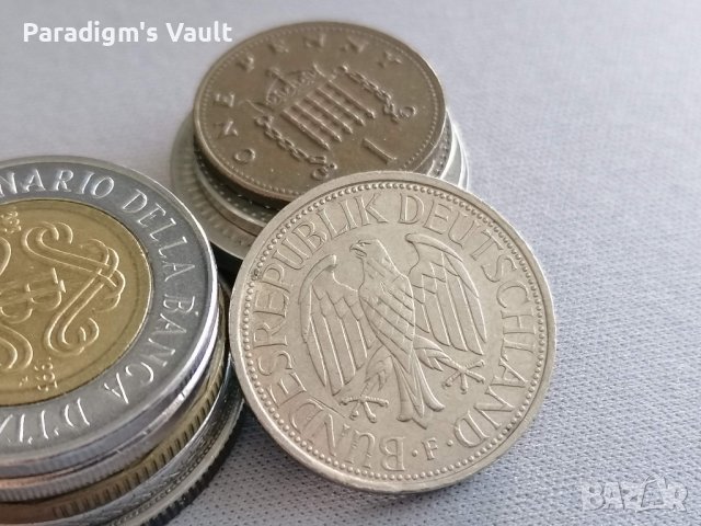 Монета - Германия - 1 марка | 1990г., снимка 2 - Нумизматика и бонистика - 42131463