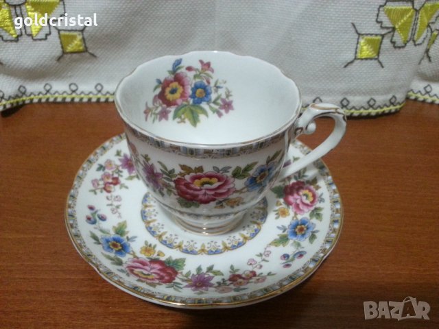 Английски костен порцелан сет за чай , снимка 10 - Антикварни и старинни предмети - 42868272