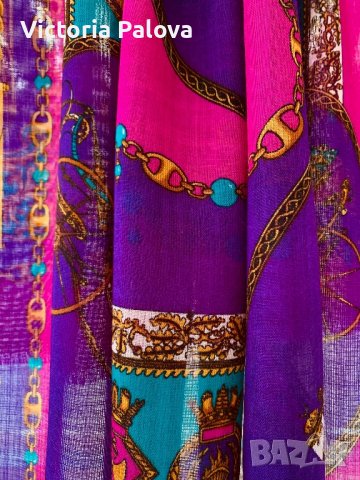 Голям акцентен шал тънка вълна