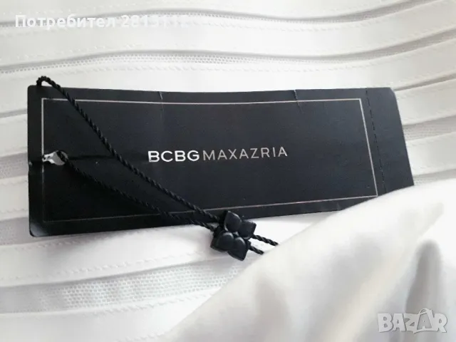 BCBGMaxAzria Нова дизайнерска сватбена/вечерна/официална рокля XXS., снимка 6 - Сватбени рокли - 47385157