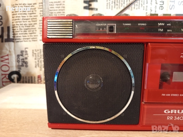 Касетофон "Grundig"RR340 Stereo, снимка 4 - Радиокасетофони, транзистори - 52050585