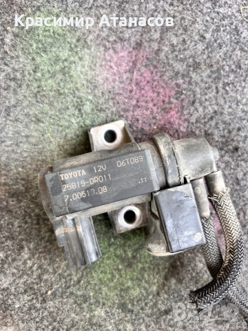 25819-0R011. Вакуум клапан за Тойота Авенсис T25. Дизел, снимка 7 - Части - 47032465
