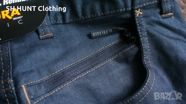 BLAKLADER 1497-1141 Service Work Trousers Denim Stretch размер XXL работен панталон W4-407, снимка 7 - Панталони - 51968606