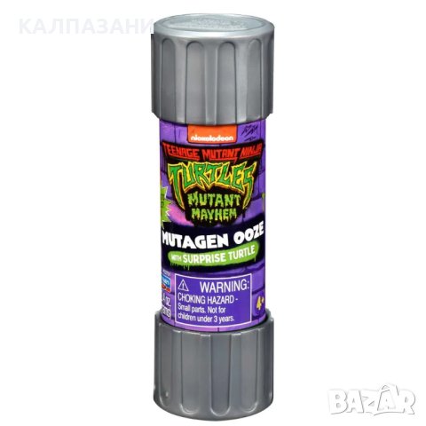 TMNT Костенурки нинджа Пълен хаос Цилиндър с мутаген и миникостенурка 83700