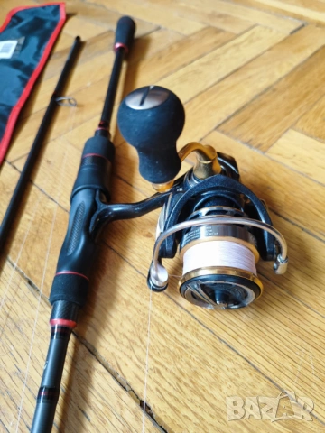 Продавам спининг въдица FORMAX VISAGE AIR SPIN с макара Daiwa Exceler LT 2500D, снимка 5 - Въдици - 54091521